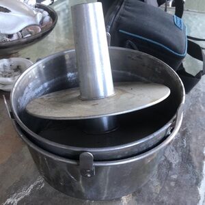 Stainless Steel Angel Food Cake Pan